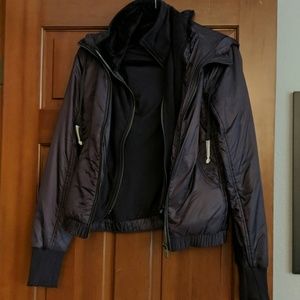 Lululemon Primaloft plum Glyde Scuba Hoodie II